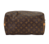 Speedy Bandouliere 30, &pound;825, Handbags, Brown, Canvas, Top view